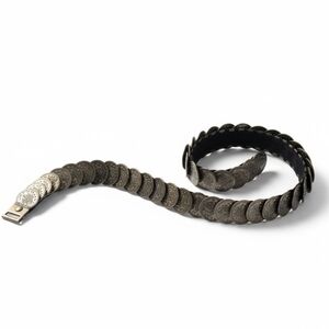 Vintage Silver Coin Chain Metal Stretch Bohemian Belt